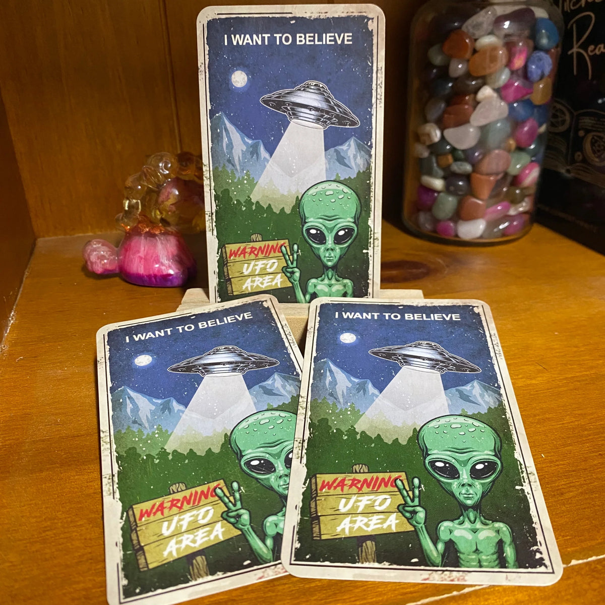 I Want To Believe Single Tarot Card
