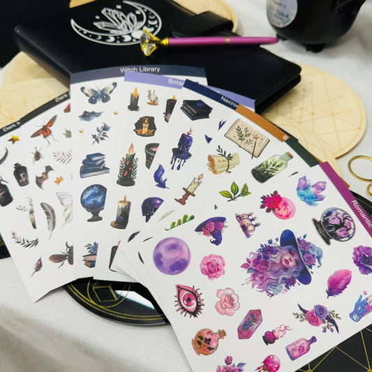 Witchcraft Planner Stickers