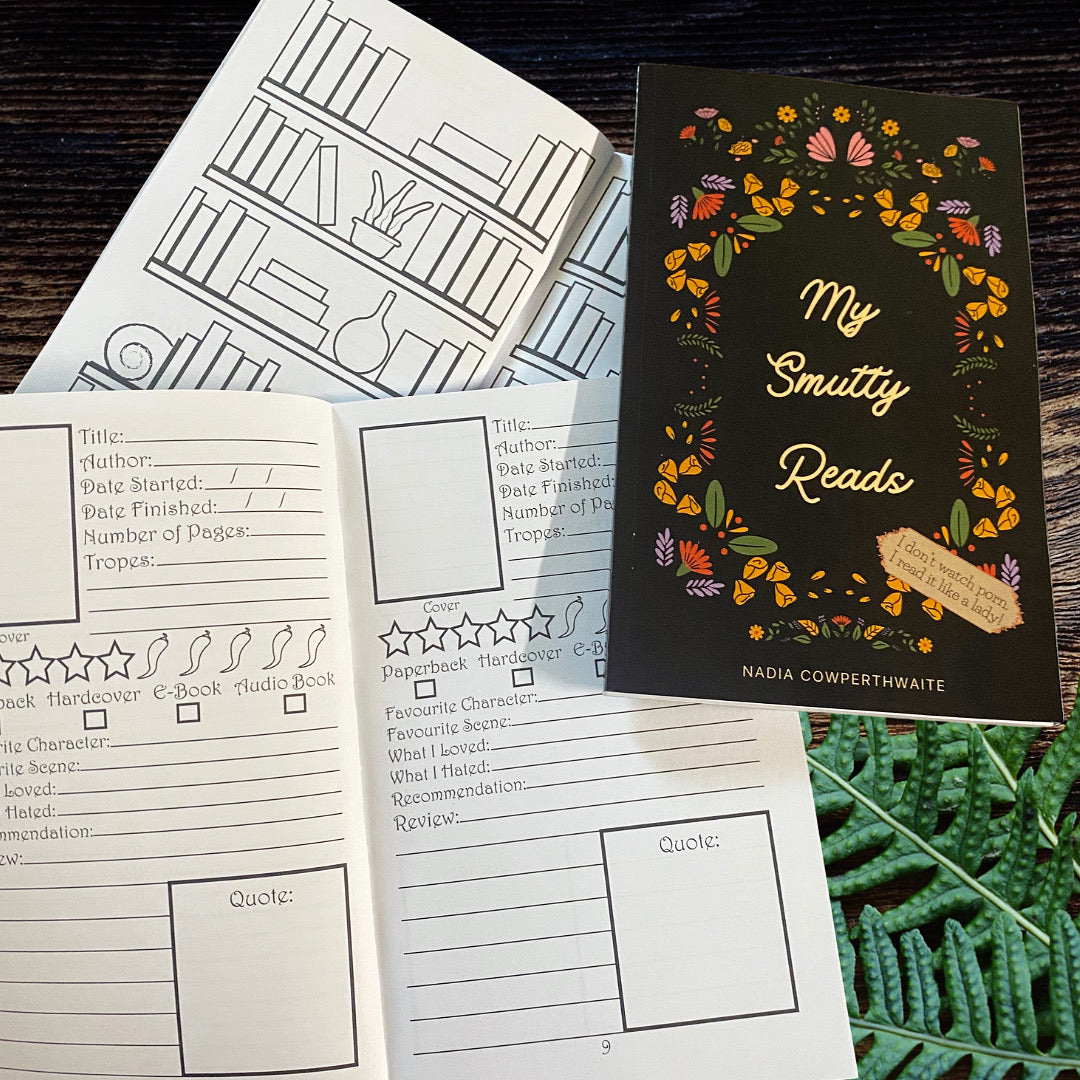 My Smutty Reads Book Journal - Nadia Cowperthwaite